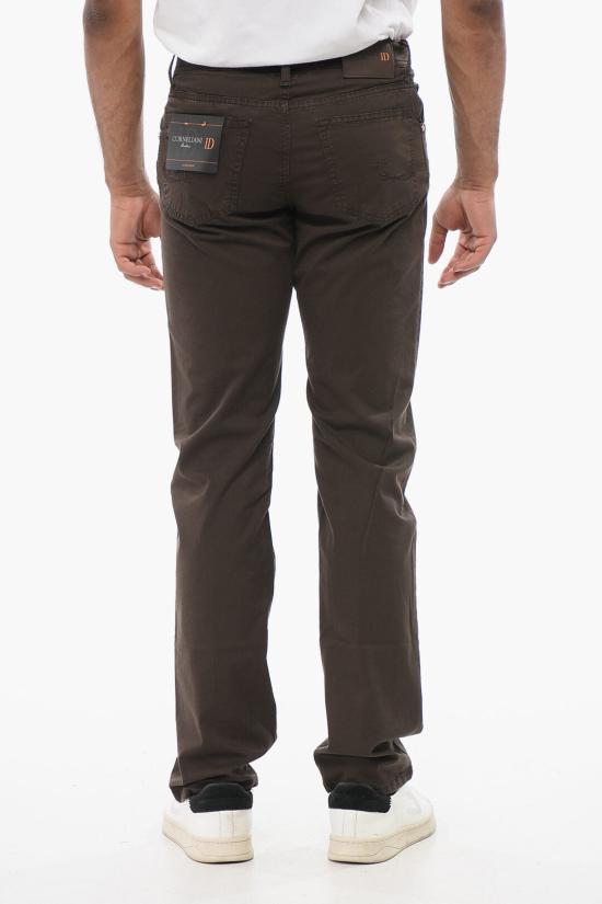  꼬르넬리아니 데님 팬츠 754JD4 5120149 031 Brown - CORNELIANI