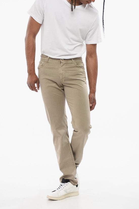  꼬르넬리아니 데님 팬츠 754JD4 5120149 058 Beige - CORNELIANI