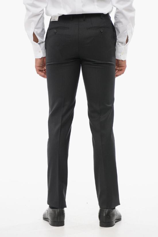  꼬르넬리아니 스트레이트 팬츠 745H70 4178154 013 Gray - CORNELIANI