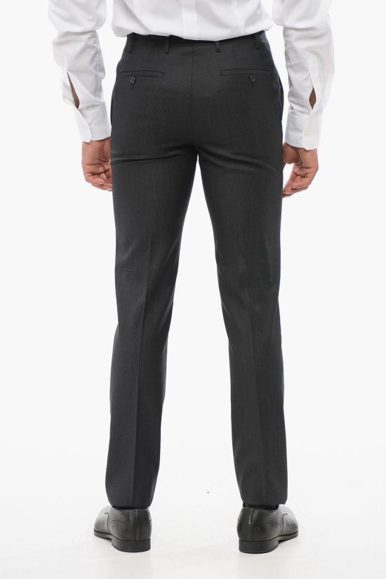  꼬르넬리아니 스트레이트 팬츠 735Z75 3107102 001 Gray - CORNELIANI