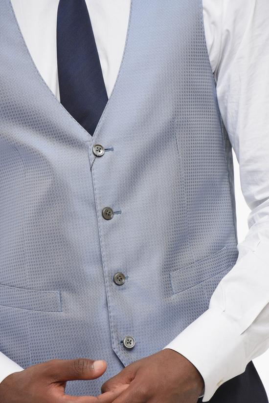  꼬르넬리아니 수트 자켓 79C095 7117199 009 Light blue - CORNELIANI