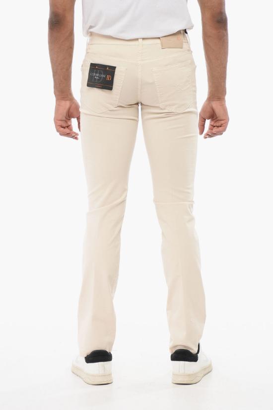  꼬르넬리아니 스트레이트 팬츠 774JD2 6120149 073 White - CORNELIANI