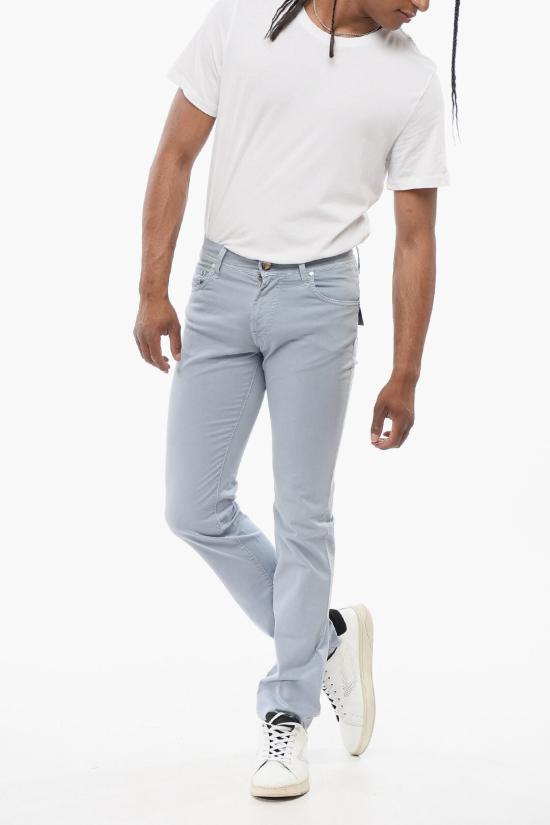  꼬르넬리아니 스트레이트 팬츠 794JD2 7120149 009 Light blue - CORNELIANI