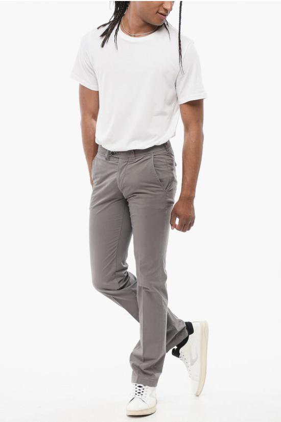  꼬르넬리아니 치노 팬츠 794EG7 7120168 022 Gray - CORNELIANI