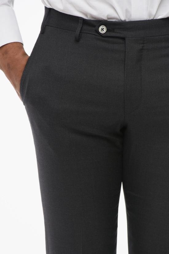  꼬르넬리아니 스트레이트 팬츠 765263 5818060 013 Gray - CORNELIANI