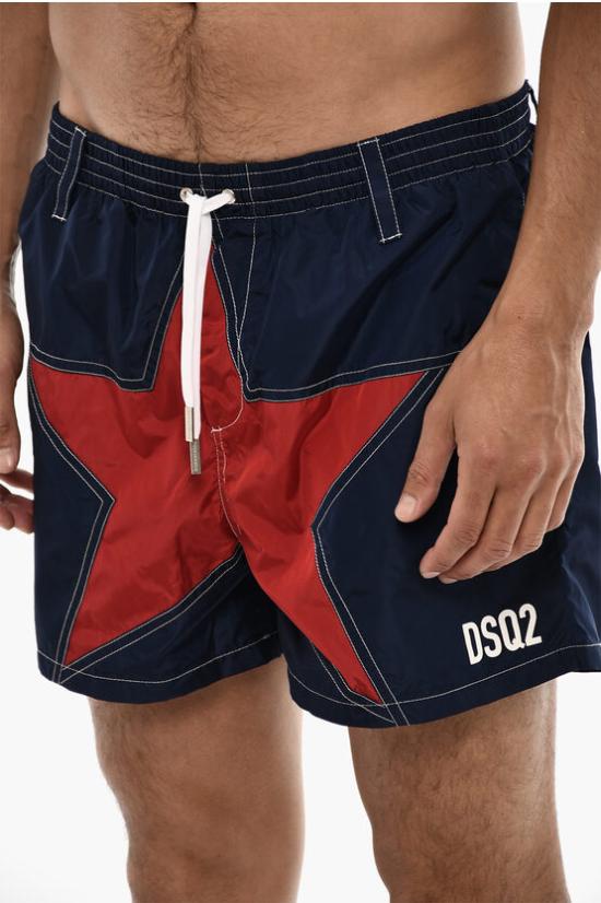 디스퀘어드2 스윔팬츠 D7B625790 ISA01 415 Blue - DSQUARED2