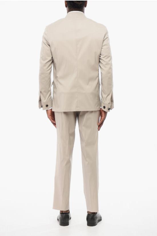  꼬르넬리아니 수트 세트 89NI05 2114512 038 Beige - CORNELIANI