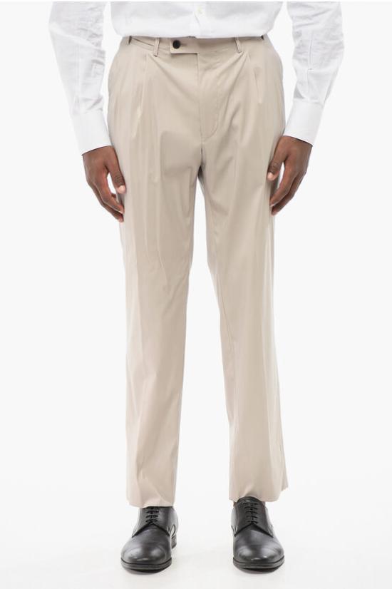  꼬르넬리아니 수트 세트 89NI05 2114512 038 Beige - CORNELIANI