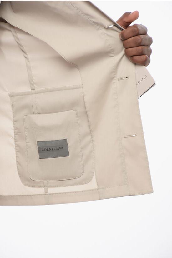  꼬르넬리아니 수트 세트 89NI05 2114512 038 Beige - CORNELIANI