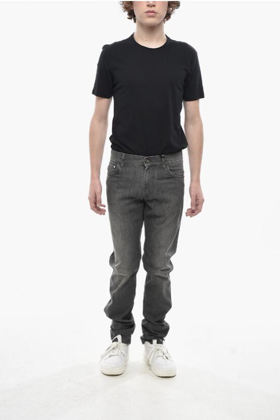  꼬르넬리아니 데님 팬츠 814JD2 8120158 007 Gray - CORNELIANI