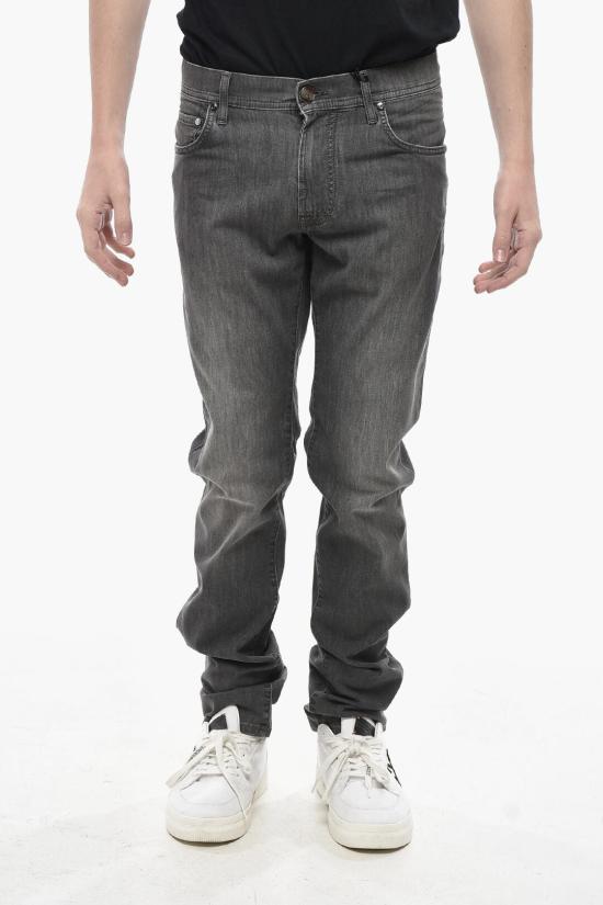  꼬르넬리아니 데님 팬츠 814JD2 8120158 007 Gray - CORNELIANI