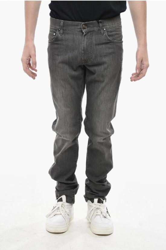  꼬르넬리아니 데님 팬츠 814JD2 8120158 007 Gray - CORNELIANI