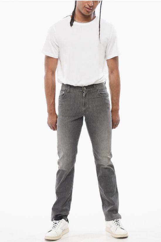  꼬르넬리아니 데님 팬츠 814JD2 8120158 007 Gray - CORNELIANI