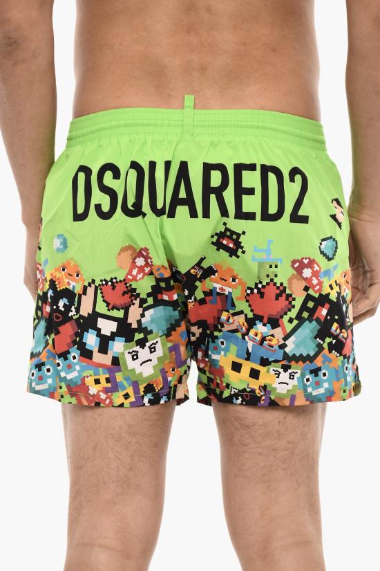  디스퀘어드2 스윔팬츠 D7B645310 ISA01 320 Green - DSQUARED2