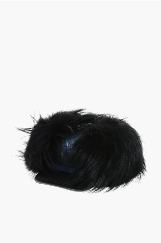  디스퀘어드2 이어플랩 캡 BCM0124 10101218 3085 Blu Nero