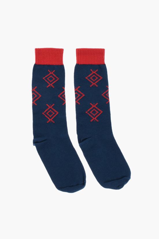 디스퀘어드2 양말 DFV142910 ISA01 416 Blu Rosso
