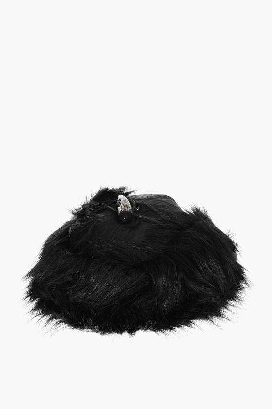  디스퀘어드2 이어플랩 캡 BCM0124 11703457 M1507 Black - DSQUARED2