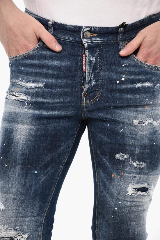  디스퀘어드2 데님 팬츠 S71LB1363 S30872 470 Blue - DSQUARED2