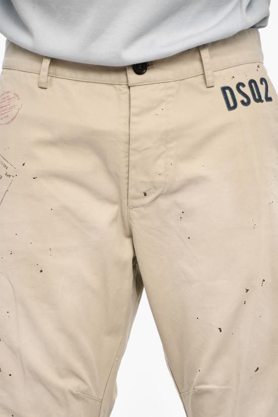  디스퀘어드2 스트레이트 팬츠 S74KB0882 S41794 806 Beige - DSQUARED2