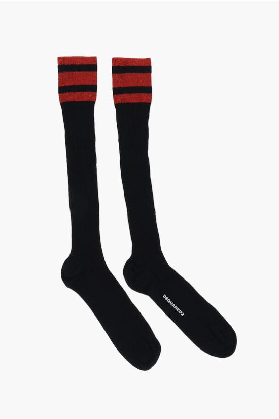  디스퀘어드2 양말 DFV020250 ISA01 20H Nero Rosso - DSQUARED2