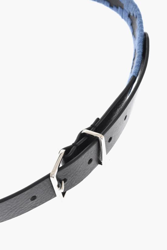  디스퀘어드2 레귤러 벨트 BEW0319 12905477 M2432 Blu Giallo - DSQUARED2