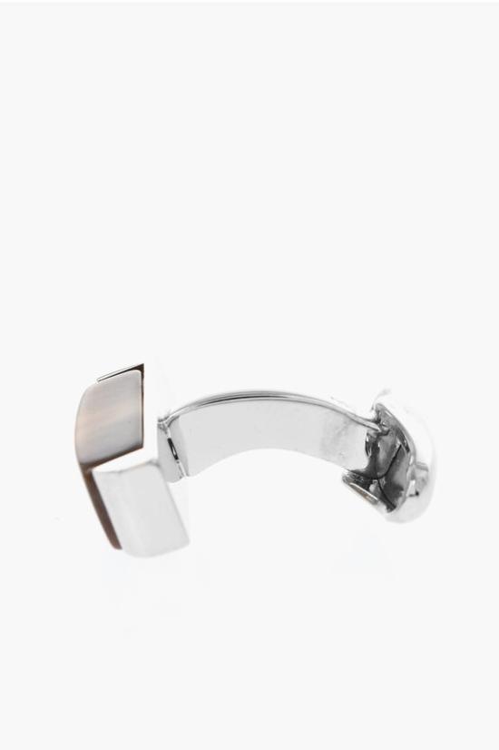  꼬르넬리아니 커프스 링크/타이 홀더 82TG98 8820543 030 Brown - CORNELIANI