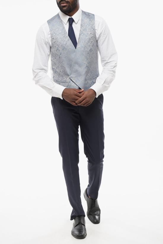  꼬르넬리아니 수트 자켓 91CT02 3197185 001 Light blue - CORNELIANI