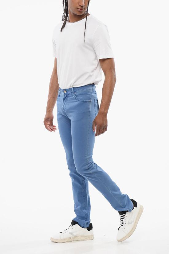  꼬르넬리아니 데님 팬츠 794JD2 7120149 008 Light blue - CORNELIANI