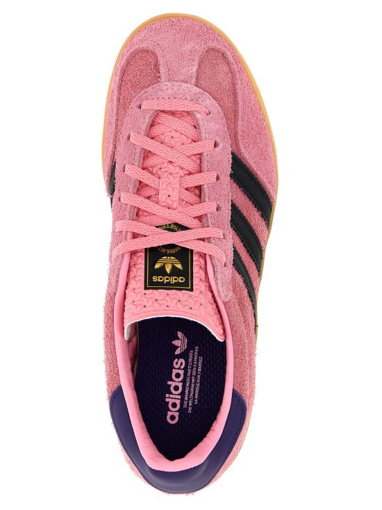 25FW 아디다스 가젤 인도어 스니커즈 IE7002BLIPNKCBLACKCPURPL Fuchsia - ADIDAS