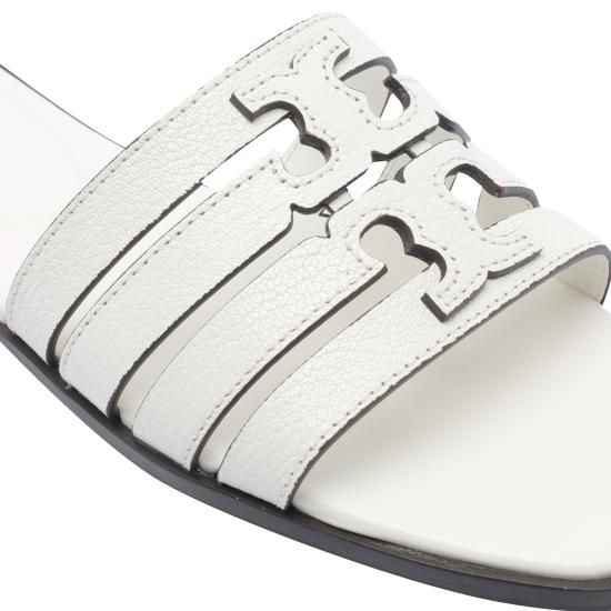 25FW 토리버치 뮬/슬리퍼 158616 101 White - TORY BURCH