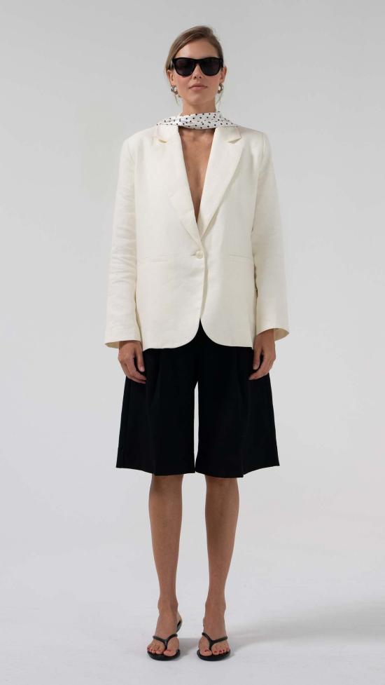  파렌테지 수트 자켓 Parentezi 아이노하 블레이저 아이보리