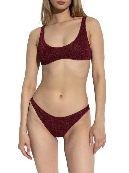 25FW 오세리 비치웨어 LSS205 BURGUNDY - OSÉREE