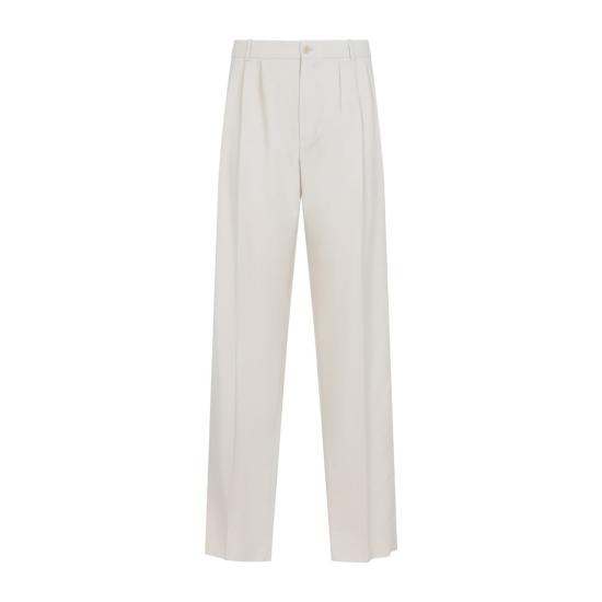 25FW 생로랑 스트레이트 팬츠 822149 Y405W 7171 Beige