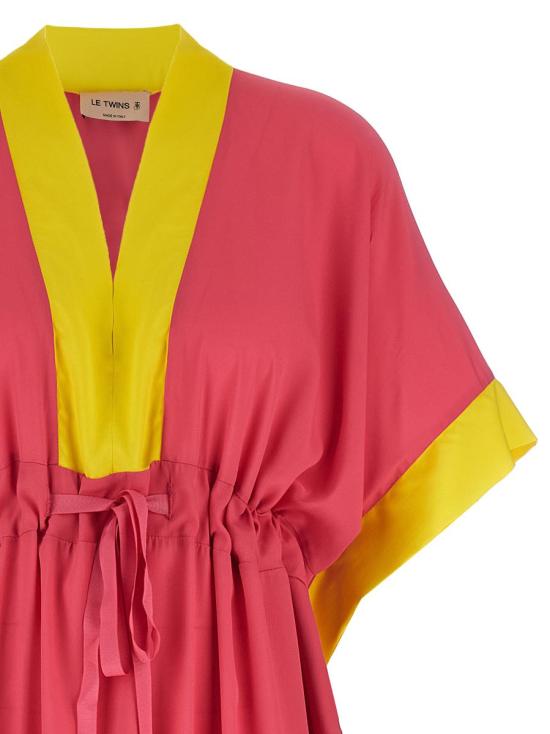 25SS 르 트윈스 미디 원피스 AGNESEFUCSIA Purple - LE TWINS