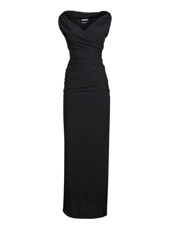 25SS 자크뮈스 롱 원피스 251DR237 1767 990 Black