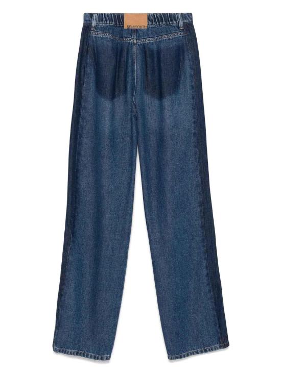 26SS 세미쿠튀르 스트레이트 팬츠 Y5SY05JNS43 Dark Wash - SEMI-COUTURE