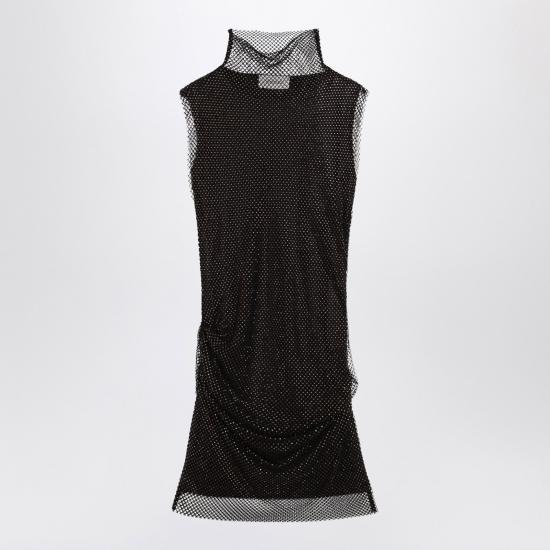 25FW 스포트막스 미디 원피스 EMPOLICO Black