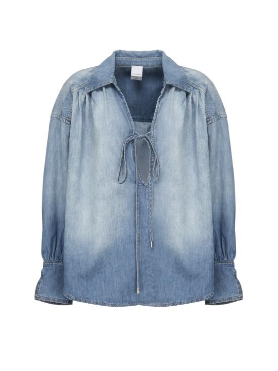 25SS 핑코 셔츠 104630 A2DTPJO Blue