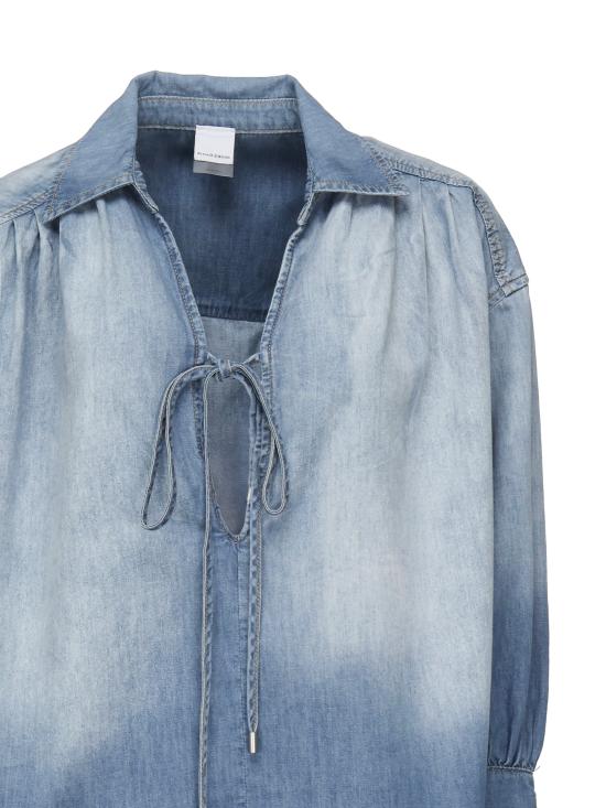 25SS 핑코 셔츠 104630 A2DTPJO Blue - PINKO