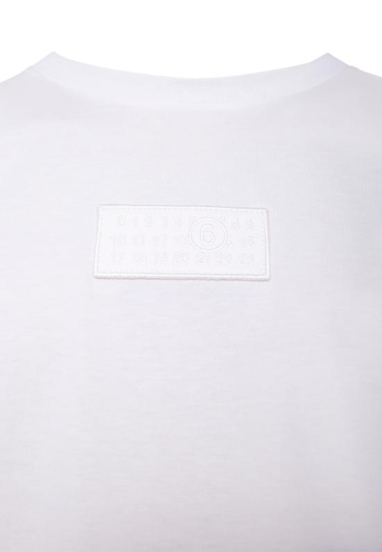 25FW [키즈] MM6 메종마르지엘라 티셔츠 M60910 MM04I M6100 WHITE - MM6 MAISON MARGIELA