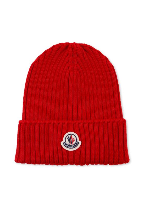 25FW [키즈] 몽클레어 모자 K2954 3B00009 M1131 455 RED