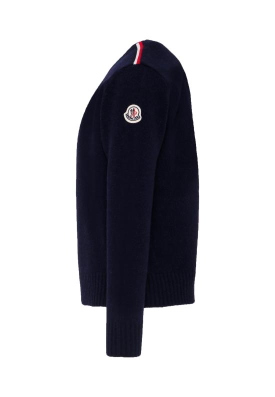 25FW [키즈] 몽클레어 니트/스웻셔츠 K2954 9C00001 M1241 745 BLUE - MONCLER