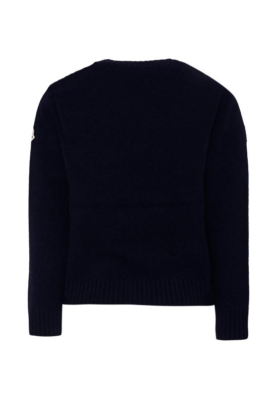 25FW [키즈] 몽클레어 니트/스웻셔츠 K2954 9C00001 M1241 745 BLUE - MONCLER