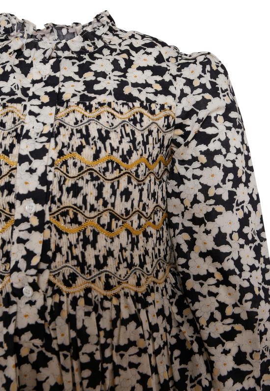 25FW [키즈] 봉쁘앙 원피스 P05GDRW00011 599 BLACK - BONPOINT