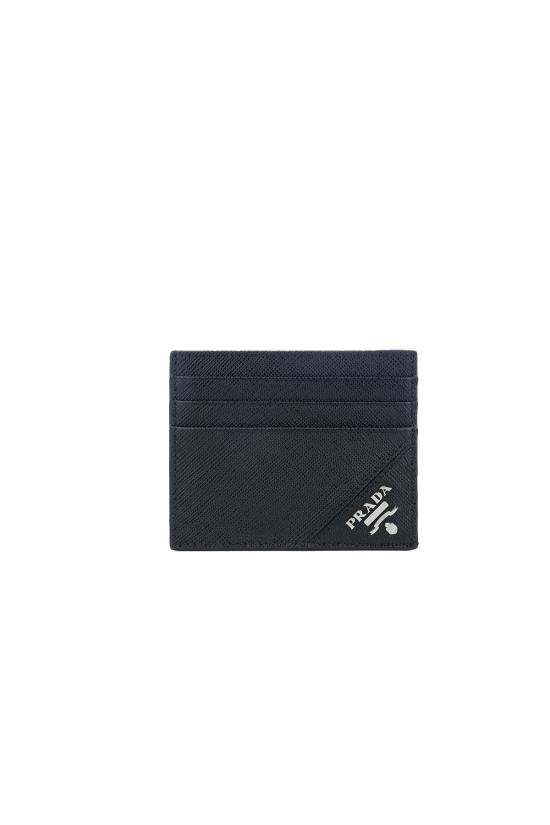 26FW 프라다 사피아노 가죽 카드 홀더 2MC223QME F0002 Nero