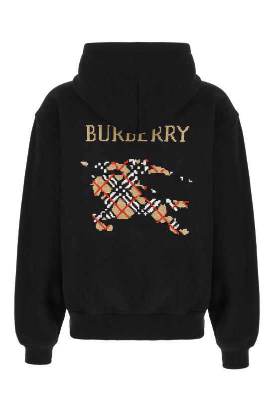 25FW 버버리 EKD 후드 스웨트셔츠 블랙 8110938 A1189 BLACK - BURBERRY