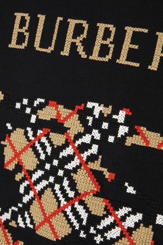 25FW 버버리 EKD 후드 스웨트셔츠 블랙 8110938 A1189 BLACK - BURBERRY