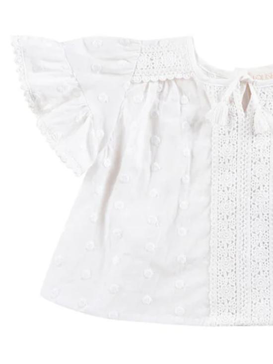  [키즈] 루이스미샤 셔츠 GRM S24 B0035 WHITE - LOUISE MISHA