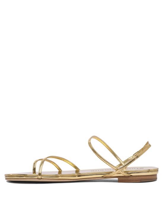 25SS 스튜디오 아멜리아 샌들 F860CFSHELIX FLATGLD Gold - STUDIO AMELIA