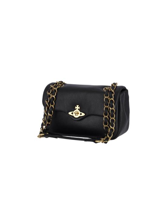 25FW 비비안웨스트우드 숄더백 46030004W L00BZ N401 Black - VIVIENNE WESTWOOD